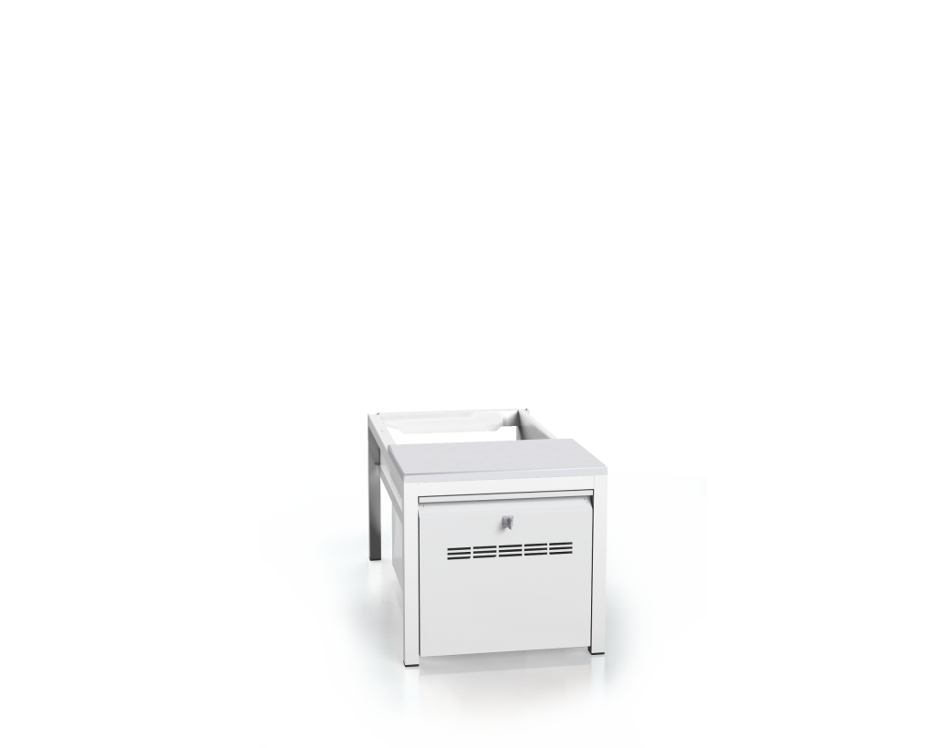 Benches with laminated desk - with drawers for footwear 375 x 400 x 800